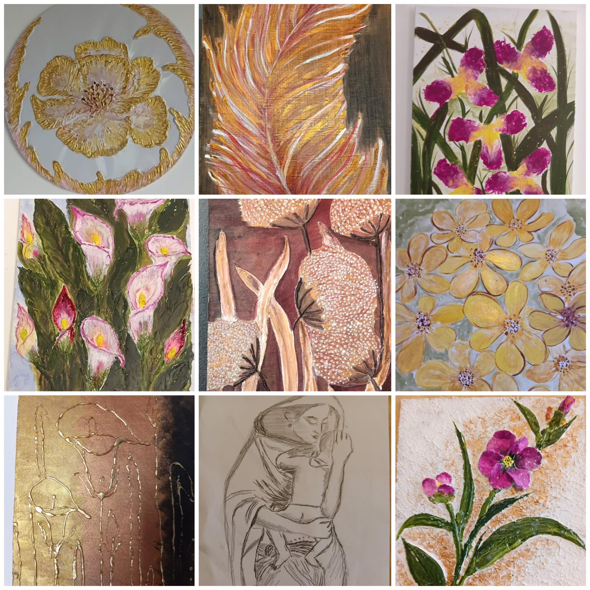 Image of 👉 Texture art/ Texture painting for sale....👈