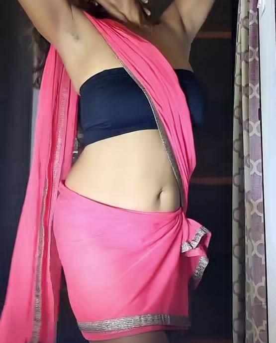 Image of ✅WITH FACE LIVE SAREE GIRL