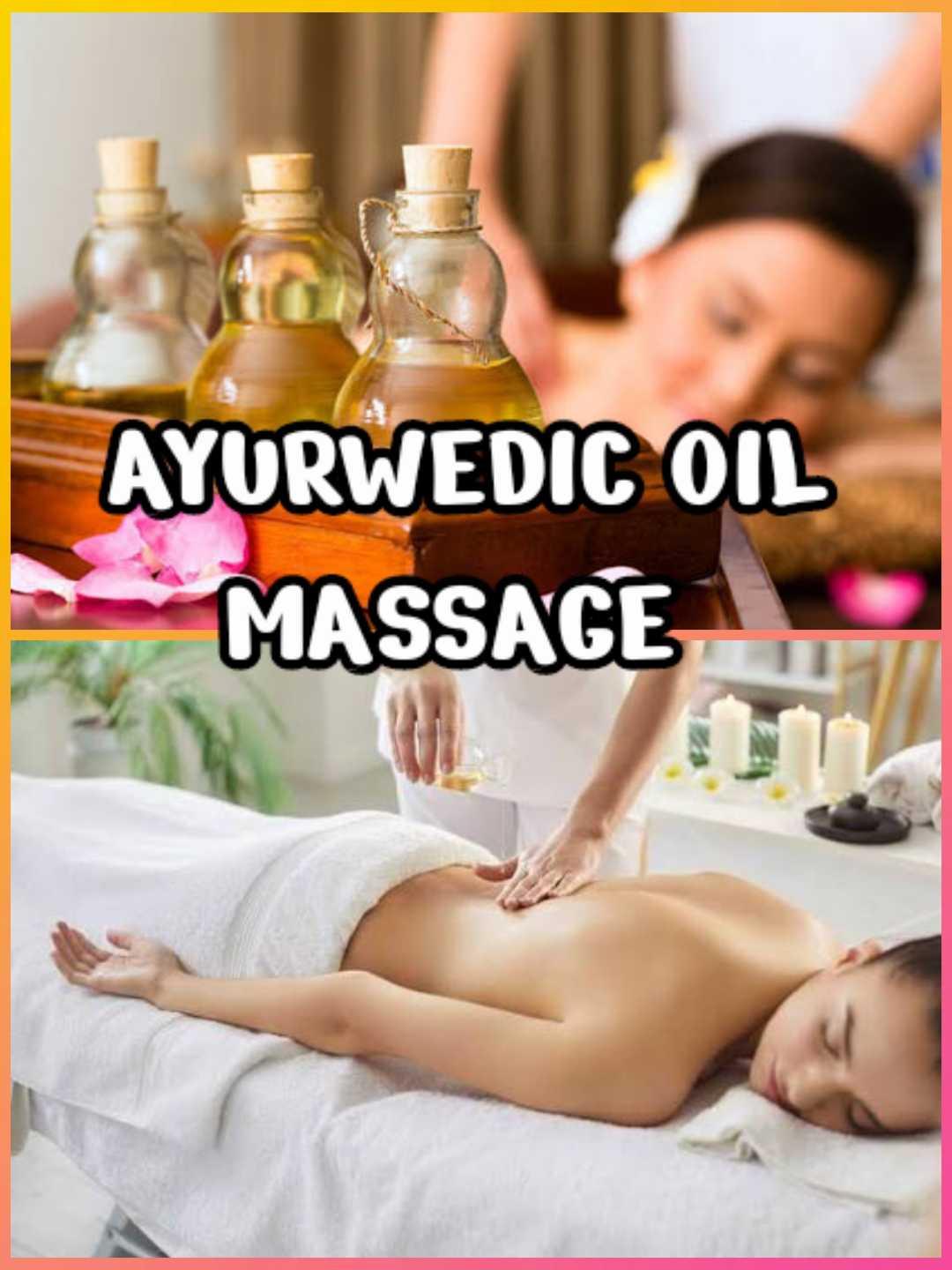 Image of AYURWEDIC OIL MASSAGE 💆 🪔 diyatha park rajagiriya battaramulla 💦💫