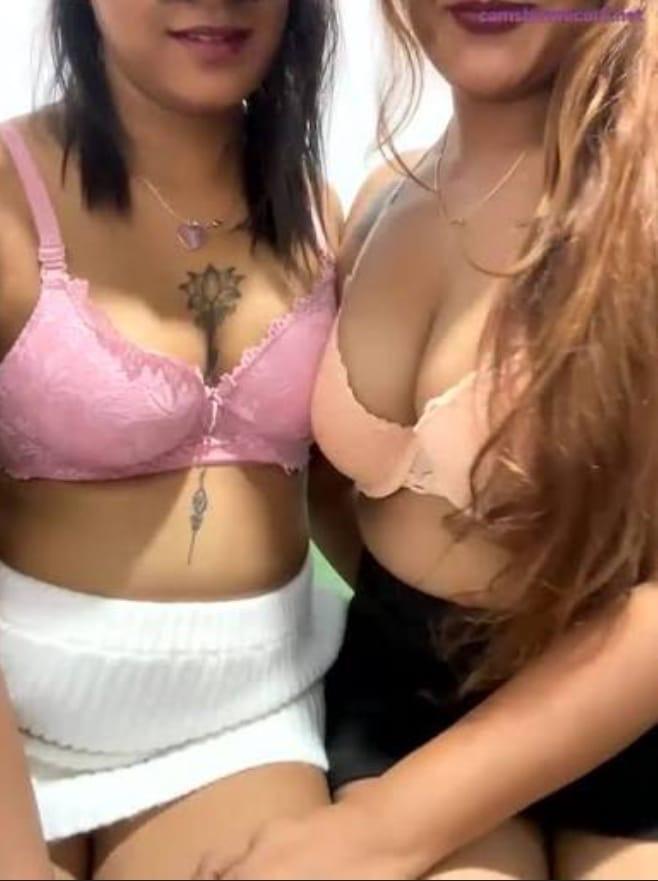 Image of ✅Verify:100%⭕*genuine two girls "With Face" Lesbian Live cam*⭕Real photo & big ass big boobs Lesbi girls♨️
