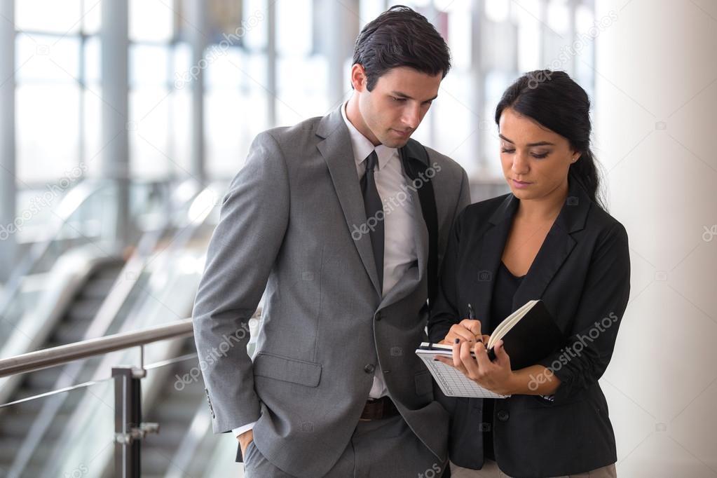 Image of Business Man need Girl