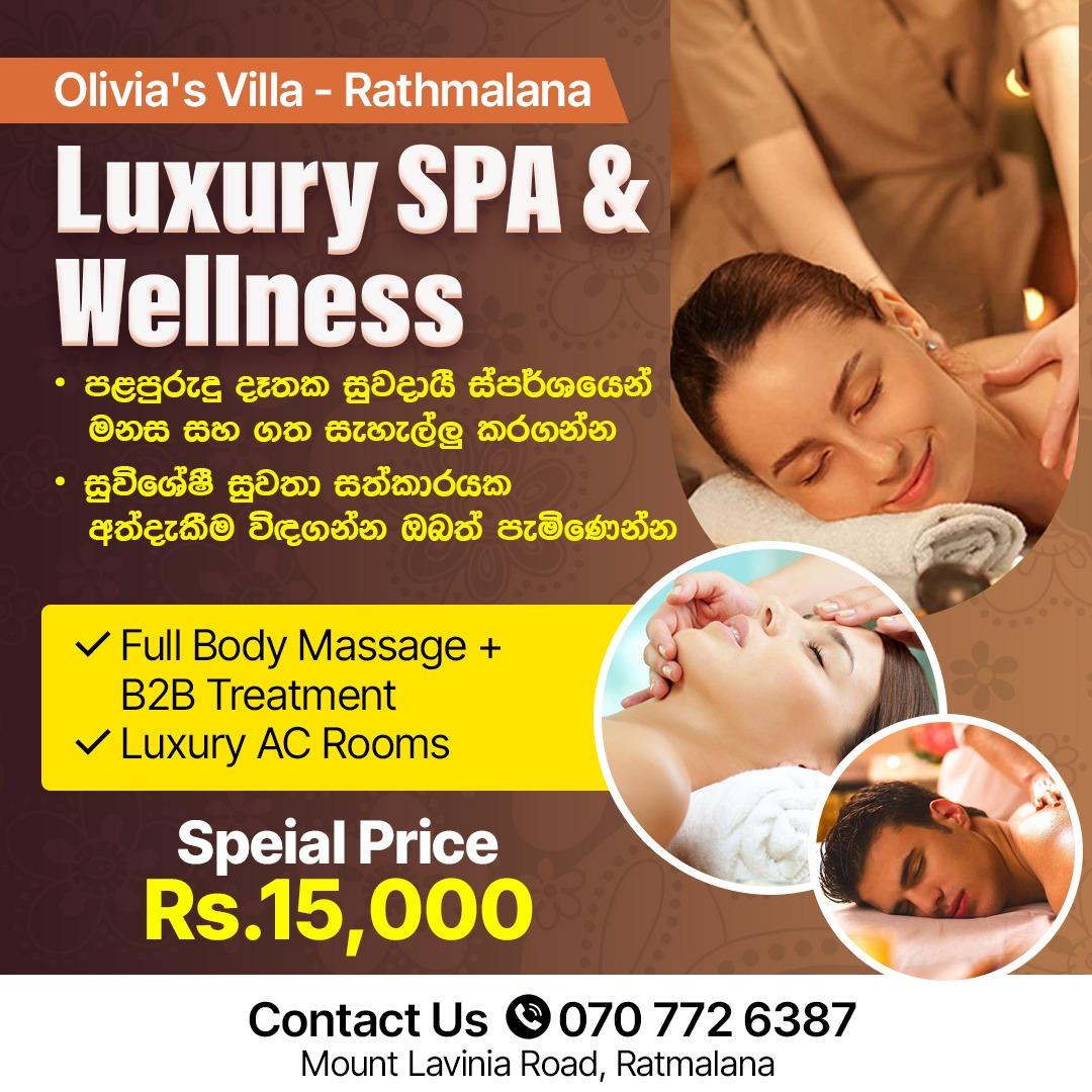 Image of ♦️ Luxury SPA & Wellness - Olivia's Villa Rathmalana ♦️