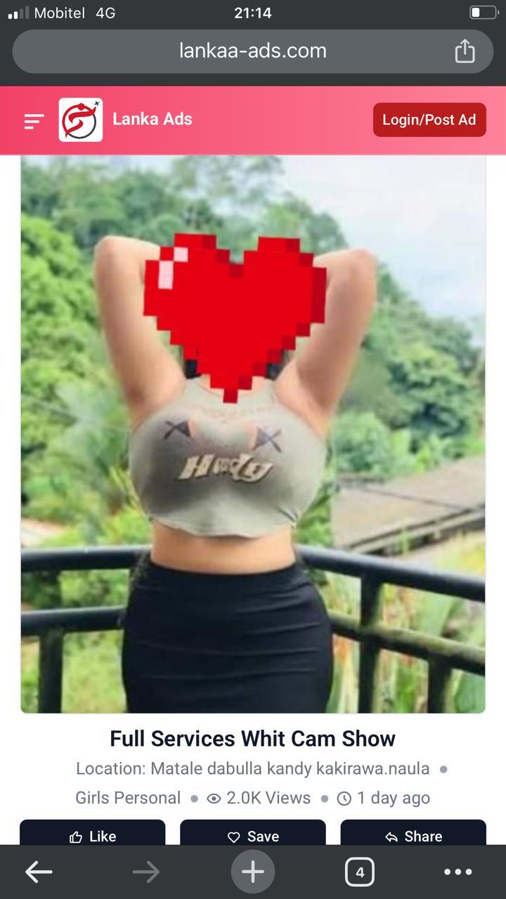 Image of Full services whit cam show